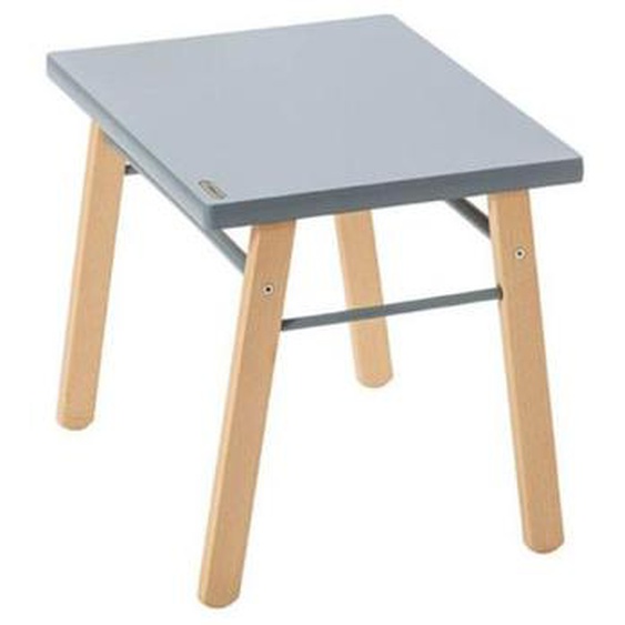 Table Enfant - Combelle - Gabriel Hybride - Bois Massif - Bleu Gris