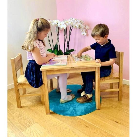 Table Enfant En Bois 4-7 Ans Bois