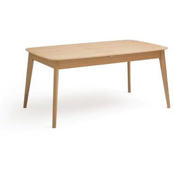 Table extensible plaqué chêne 4/10 couverts Biface