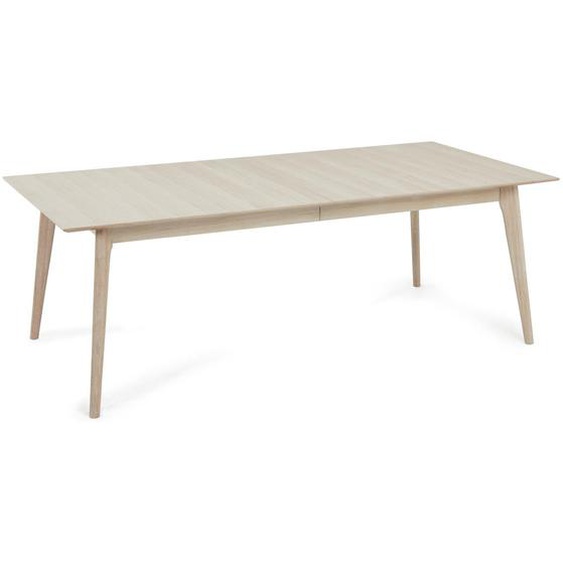 Table extensible Porto 220x105 cm Naturel