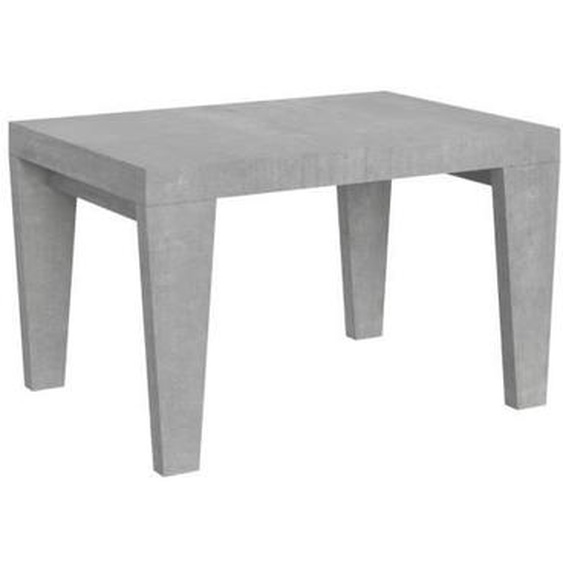 Table extensible - Spimbo - 90x120/224 cm - Ciment - Blanc - Enfant