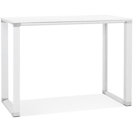 Table haute / bureau haut XLINE HIGH TABLE en bois blanc - 140x70 cm