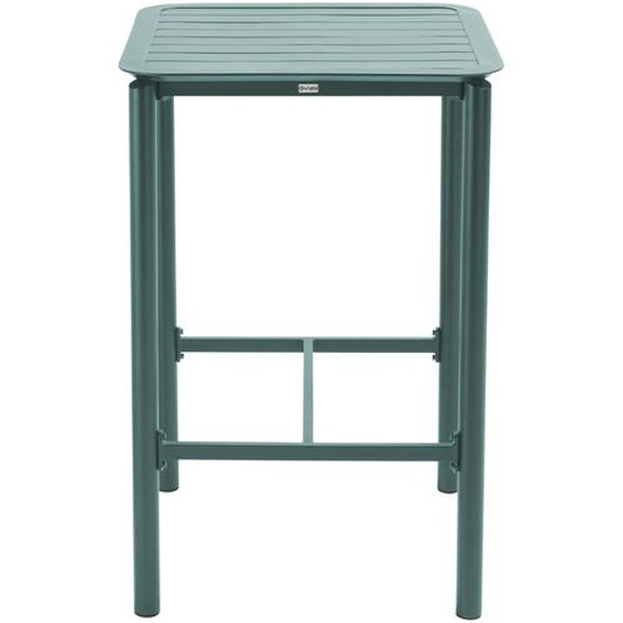 Table haute de terrasse vert foncé - Oviala Almada
