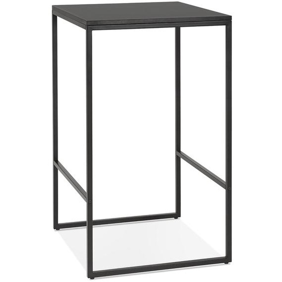 Table haute style industriel ORTOS noire idéale pour les professionnels