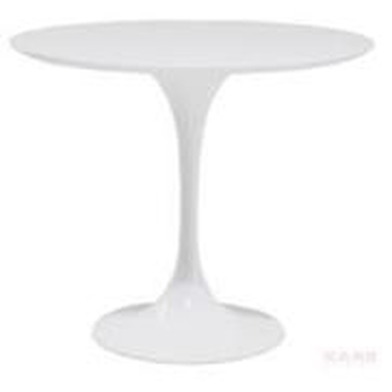 Table - KARE - Design Invitation Ronde - Blanc - Vintage - 4 places
