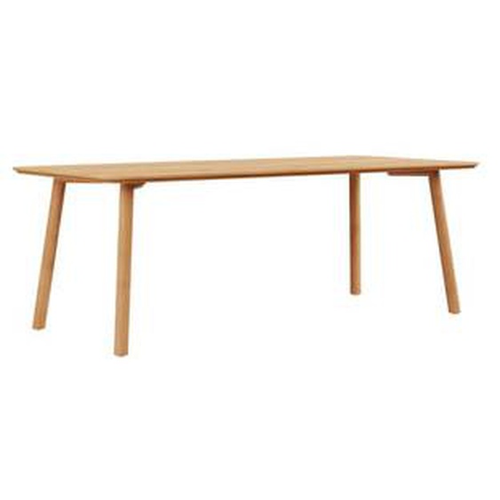 Table MEYER 23 - Chêne ciré - Large (200 x 92 cm)