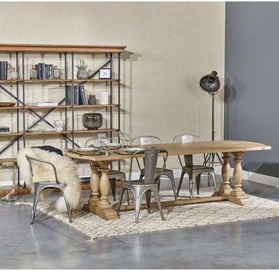 Table monastère en bois massif style chalet JOHNSON