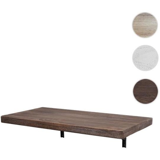 Table murale HWC-H48 - HWC - Table pliante murale en bois massif - Pratique et gain de place - Certifié BSCI
