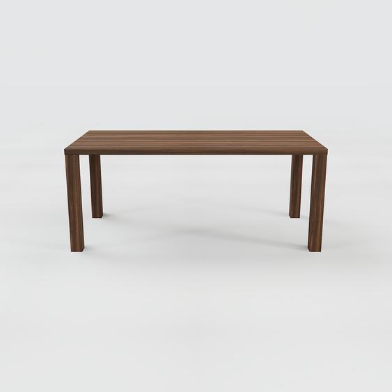 Table - Noyer, design, plateau de table raffiné - 180 x 75 x 90 cm, personnalisable