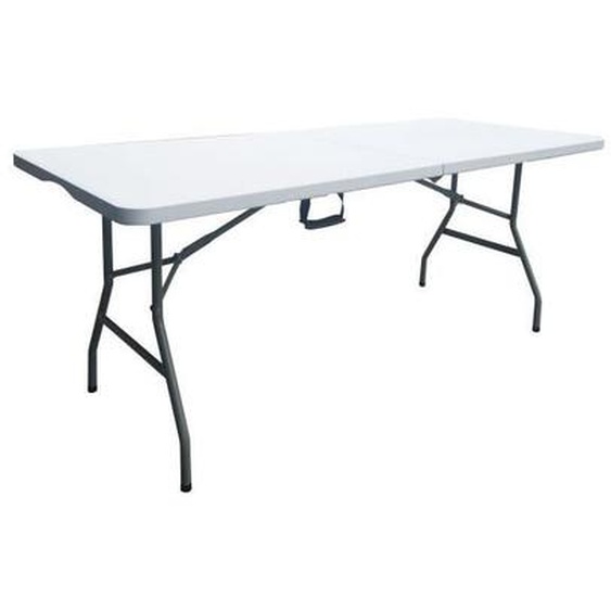 Table pliante - 180 cm - 8 personnes - plastique