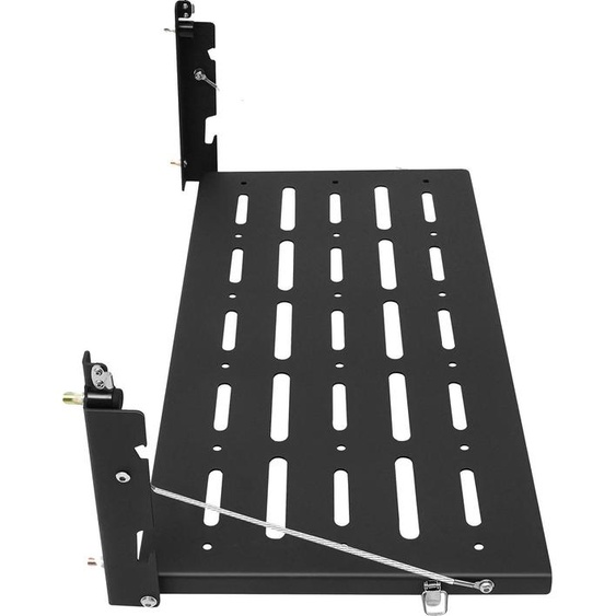 Table pliante, construction en acier, 62,74 x 31,24 x 3,81 cm, capacité de charge 34,01 kg, Compatible avec Wrangler JK, Montage facile