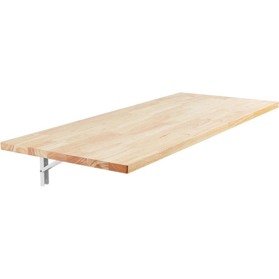 Table pliante murale pour ordinateur portable, bureau à domicile, 120 x 50 cm