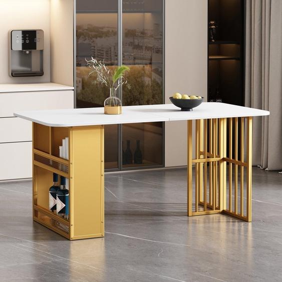 Table pliante - Table extensible multifonctionnelle - Table mobile
