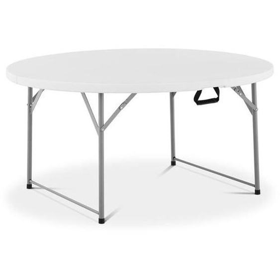 Table pliante - Traiteur - Ø 1500 mm - Acier - Polyéthylène - 150 kg de charge