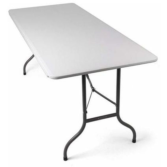 Maxxgarden - Table Pliante - Table de Jardin Pliable - Table xxl - 244x74cm - Blanc