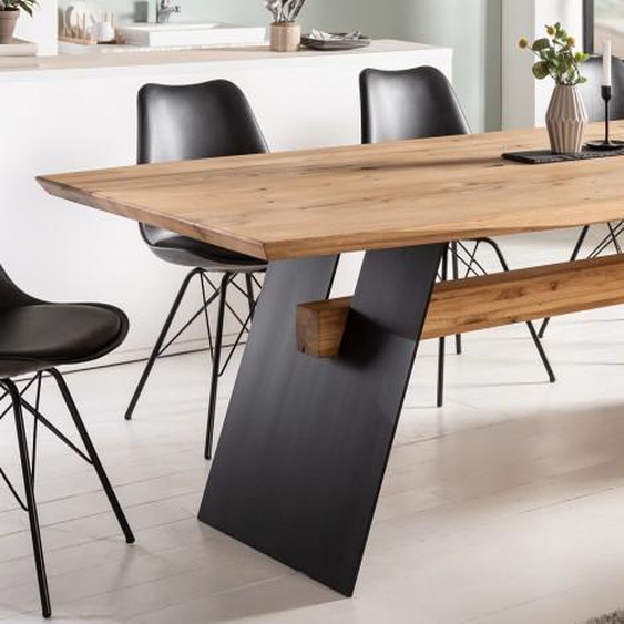 Table rectangulaire de repas en bois - Arvid - 240 x 100 cm