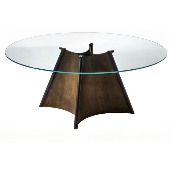 Table ronde transparente Table de salle à manger design Tables de salle à manger de luxe