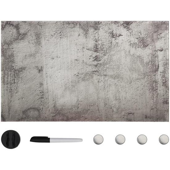 Tableau noir magnétique mural Verre 100x60 cm