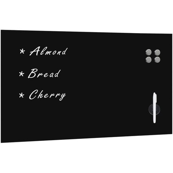 Tableau noir magnétique mural Verre 120x60 cm