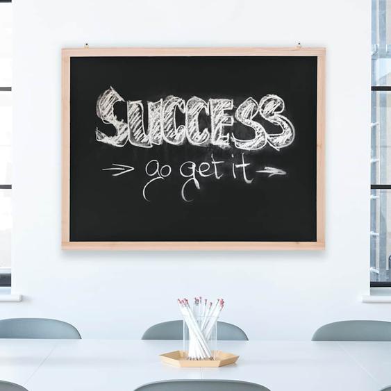 Tableau noir mural Bois de cèdre 60 x 80 cm