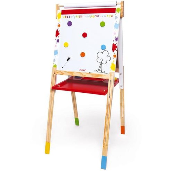 Tableau Réglable En Bois Splash Rouge