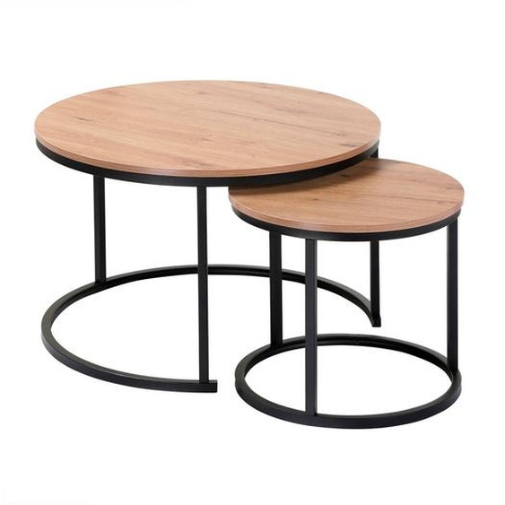 Tables Basses Gigogne Stockies, Lot De 2 -