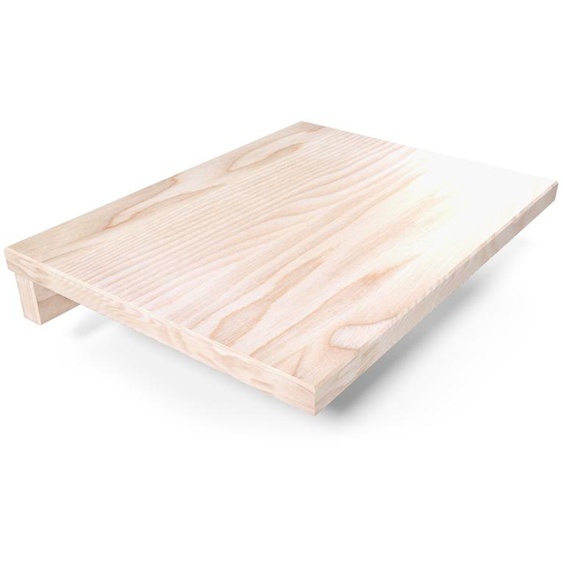 Table de chevet suspendue bois