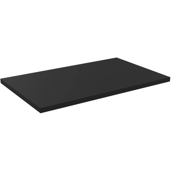 Tablette mélaminée pour armoire NF Environnement L.80 cm - Noir