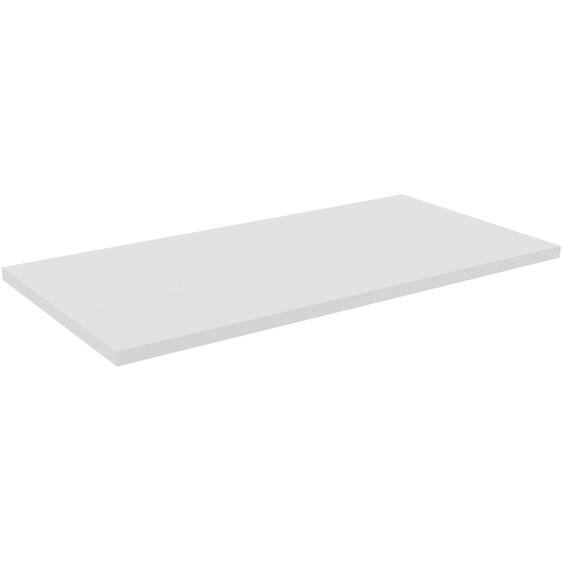 Tablette mélaminée pour armoire NF Environnement L100 cm - Blanc