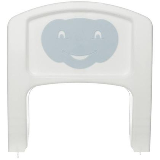 Tablette + Tige Rehausseur Rehausseur 2 En 1 Fleur Bleue