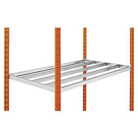 Tablettes supplémentaires pour rayonnage caisses archives - Largeur 125 cm  - lot de 3