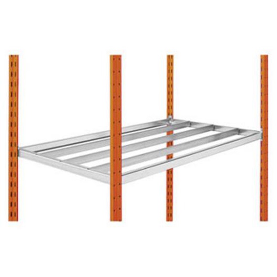 Tablettes supplémentaires pour rayonnage caisses archives - Largeur 125 cm  - lot de 3