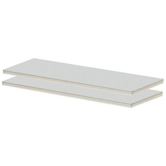 Tablettes supplémentaires pour rayonnage de bureau Polyvalent - Largeur 90 cm  - lot de 2