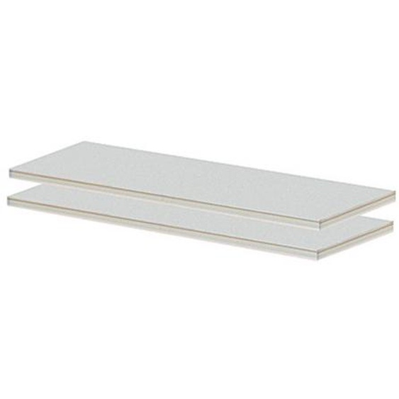 Tablettes supplémentaires pour rayonnage de bureau Starting - Largeur 90 cm (Lot de 2)