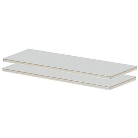 Tablettes supplémentaires pour rayonnage de bureau Starting - Largeur 90 cm (Lot de 2)