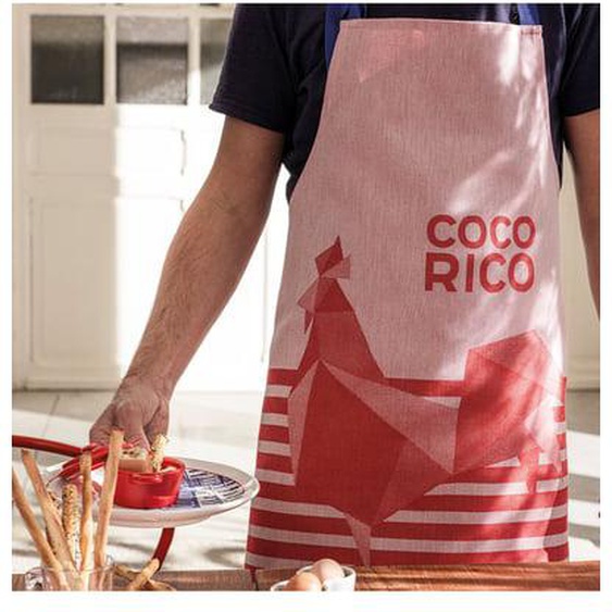 Tablier Coco-Rico 100% coton
