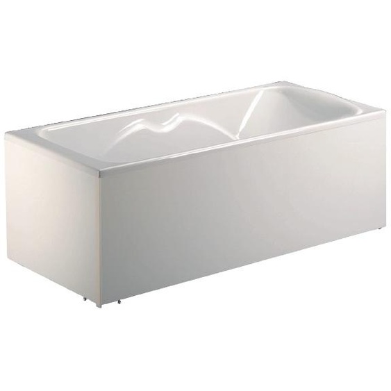 Tablier de baignoire mélaminé blanc 160x54 - AQUARINE - 200395