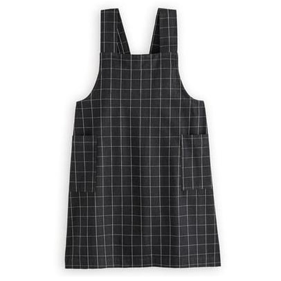 Tablier japonais carreaux tissé teint, Tissala