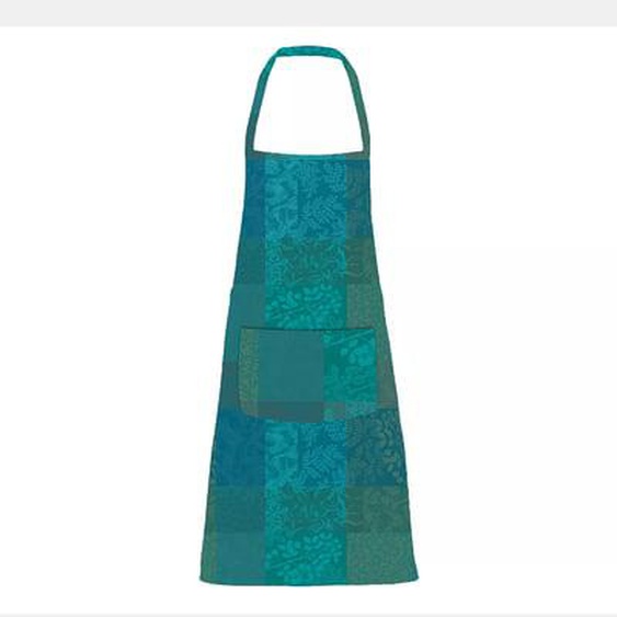 Tablier Mille rameaux bleu enduit imperméable