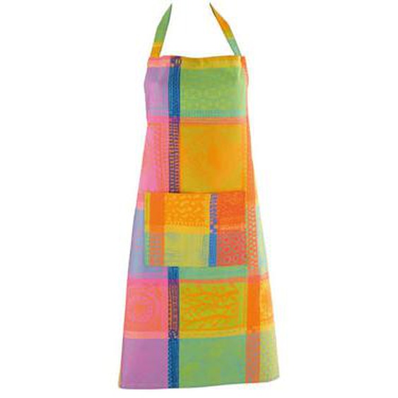 Tablier pur coton Mille wax ketchup
