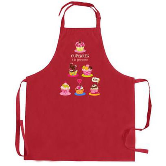 Tablier sans poche Cupcake