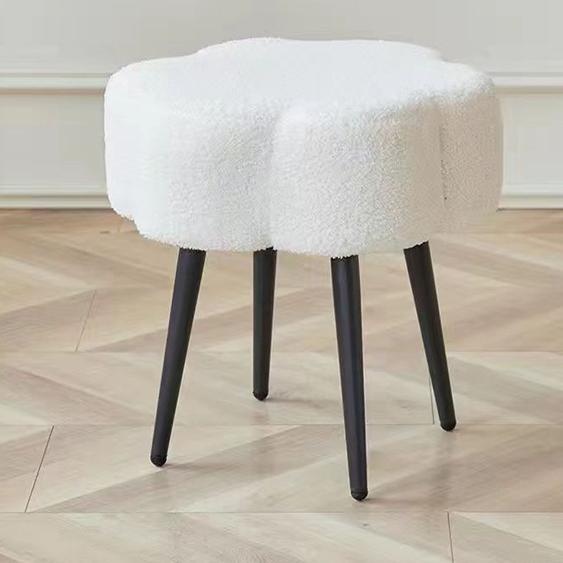 Tabouret, chaise, tabouret de maquillage, tabouret de coiffure, tabouret pour se changer de chaussures, petit tabouret blanc