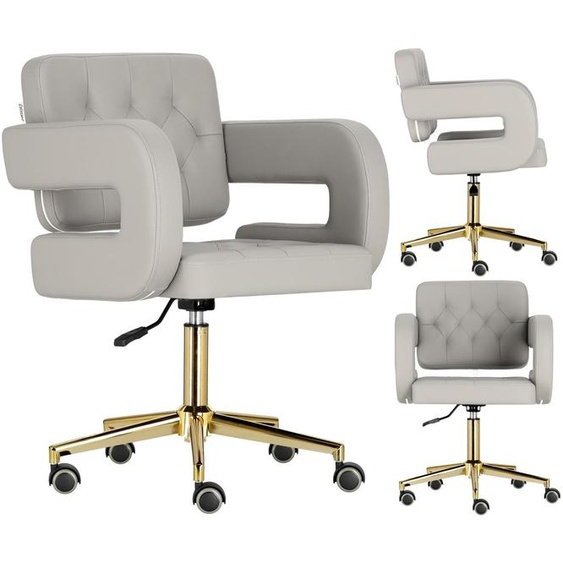 Tabouret cosmétique de coiffure avec dossier fauteuil SPA mobile Amalfi