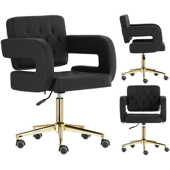 Tabouret cosmétique de coiffure avec dossier fauteuil SPA mobile Amalfi