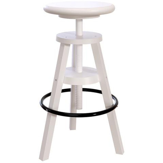 Tabouret de bar bois à vis