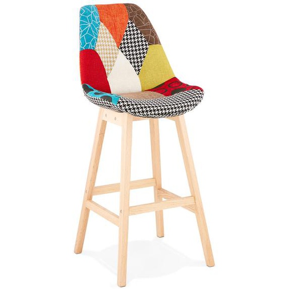 Tabouret de bar CUPIDON style patchwork
