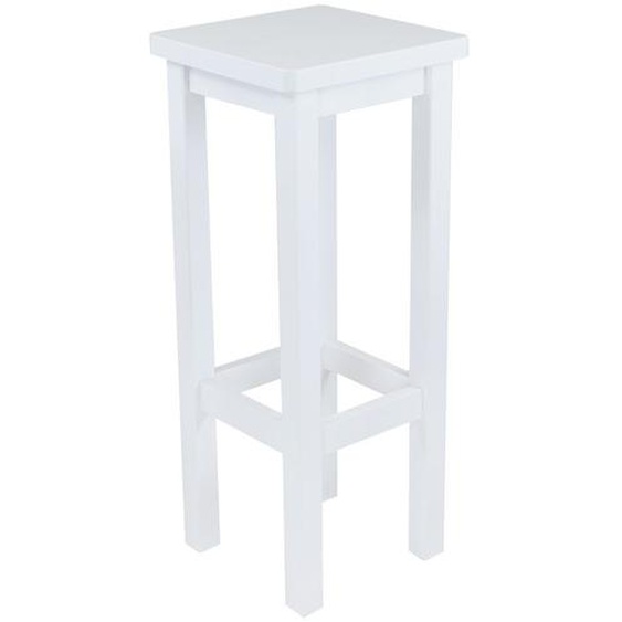Tabouret de bar en bois droit