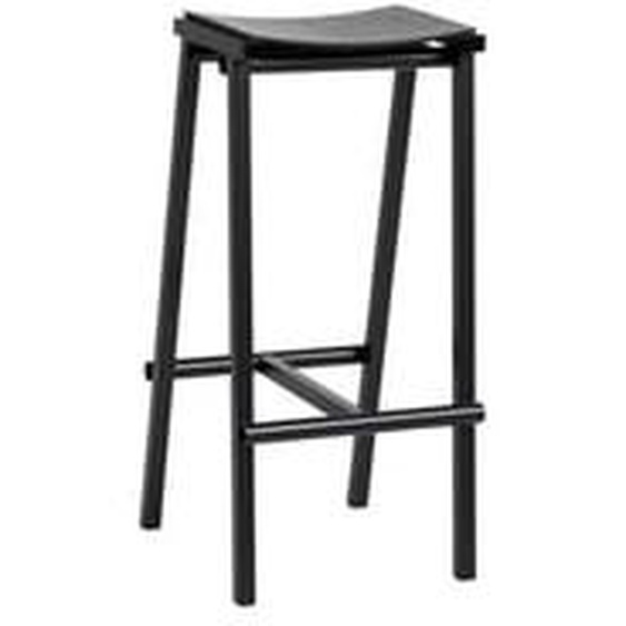 Tabouret de bar Taburete 8 - black - H75 cm