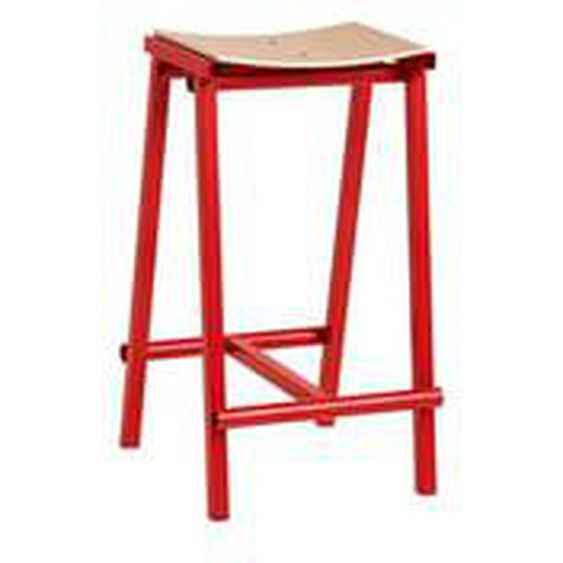 Tabouret de bar Taburete 8 - signal red - H65 cm