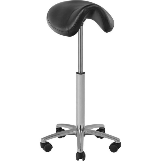 Tabouret de barbier 001B noir haut